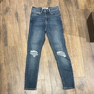 Topshop Moto | Jamie Ripped Skinny Jeans